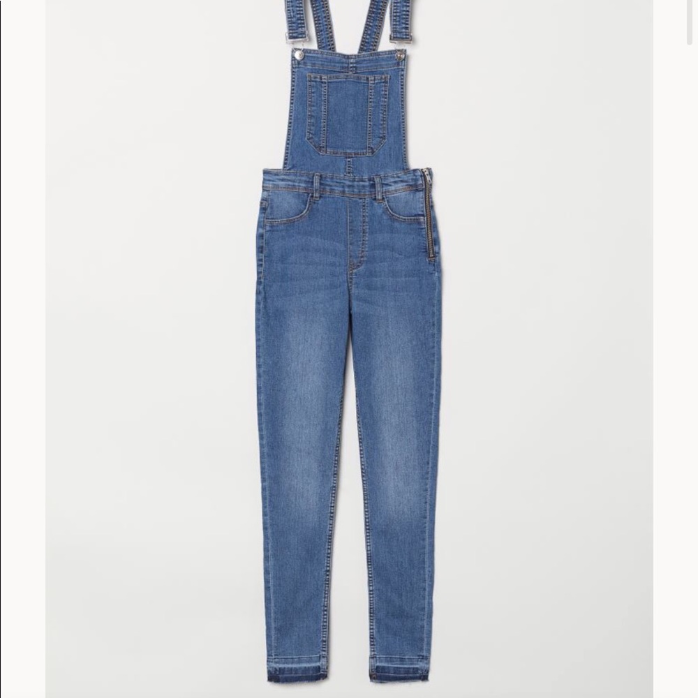 H&M skinny overall in Tall